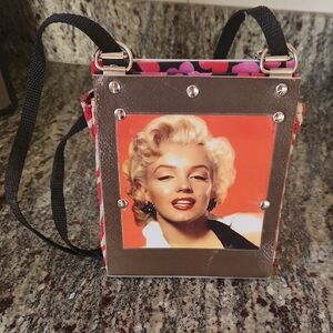 Stylish Red and Silver Women's Bag